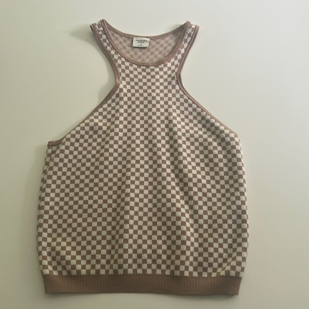 Abercrombie knit racer back tank